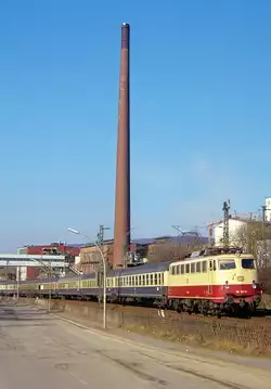 112 501 bei Letmathe im M�rz 1988.