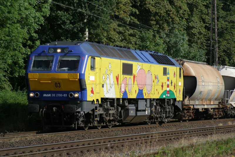 Vossloh Lok 03 in Ratingen-Lintorf