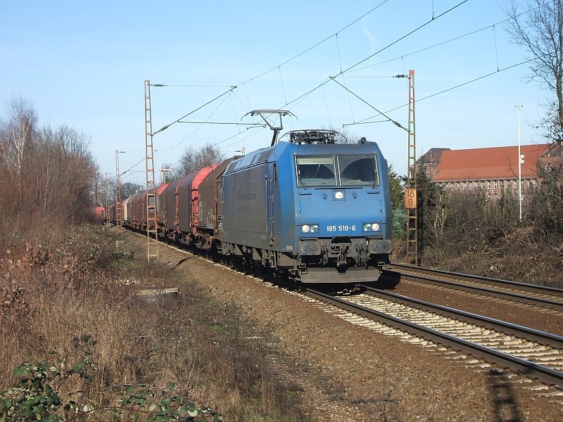 VPS 185 519 mit einem gem.GZ am 9.2.2008 durch Limmer Richtung Linden