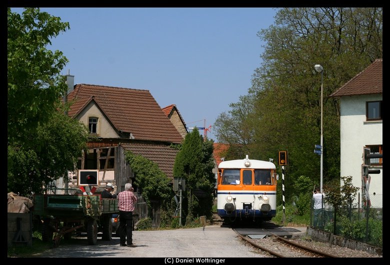 VS51 der SWEG am 25. April 2009 in Obergimpern.