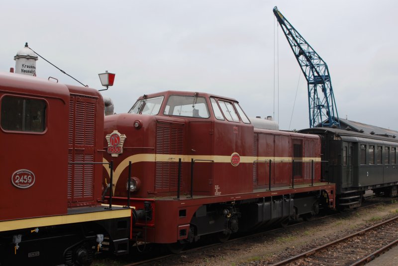 VSM (Veluwsche Stoomtrein Maatschappij) 2530 (ex NS 2530)abgesteld am Bahnhof Beekbergen am 08/08/09.
