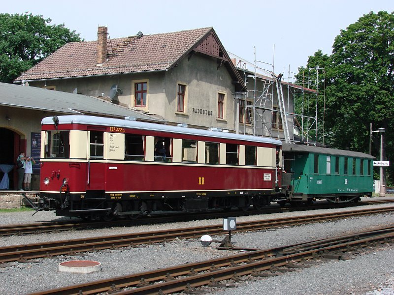 VT 137 322 am 06.07.2008 in Moritzburg