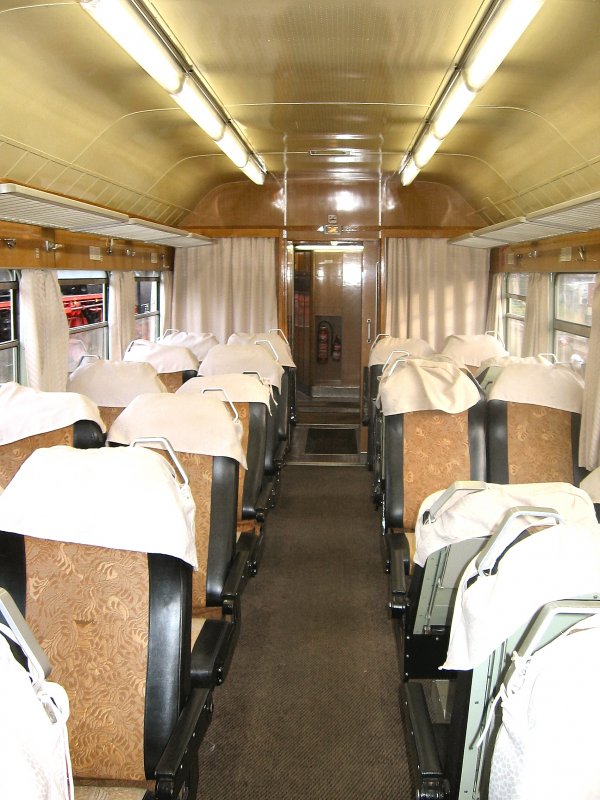 VT 18 der Deutschen reichsbahn, Innenansicht (Ausstellung 2006 im Bw Sch�neweide)