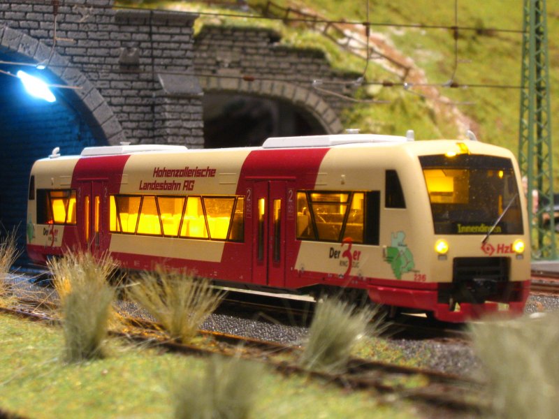 VT 236 der HzL fhrt als HzL 89756 in St.Georgen ein 21.11.07