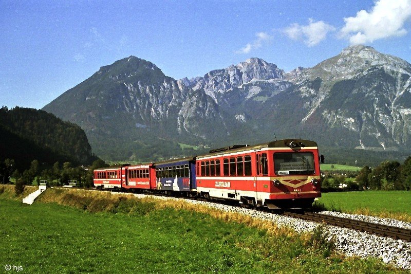 VT 3 + BD 42 + B 32 + VT 5 bei Schlitters (8. Oktober 2007)