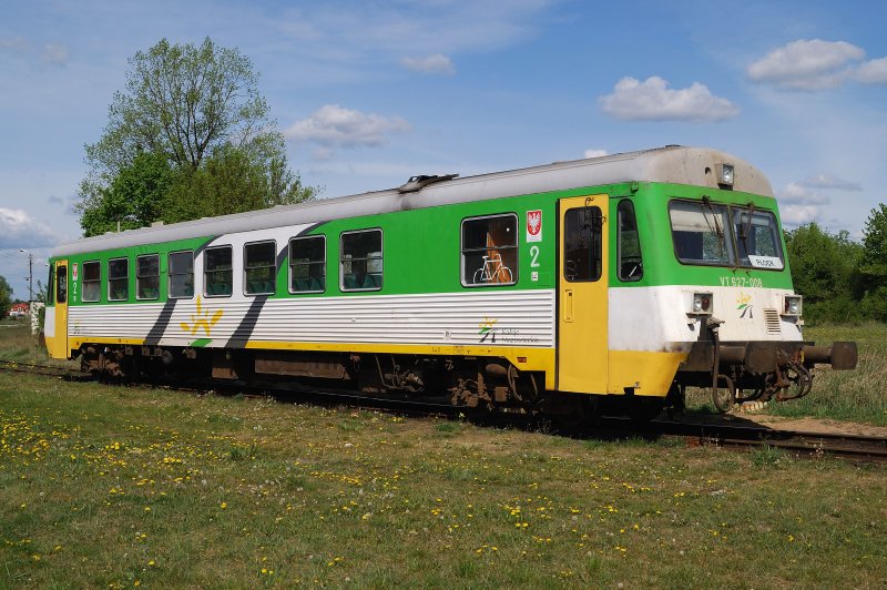 VT 627-008 in Sierpc (05.05.2009)
