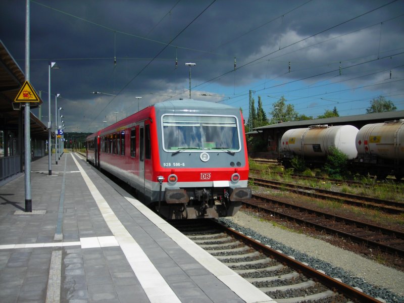 VT 628 in Helmstedt