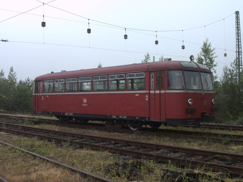 VT 95 (BR 795) in Koblenz L�tzel zum Fr�hlingsfest 2008. es war Samstag.