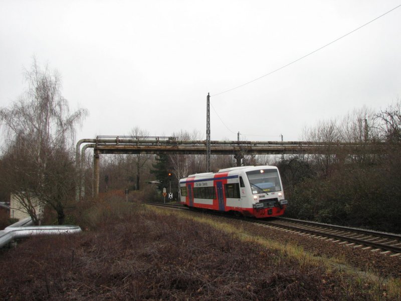 VT der City-Bahn Chemnitz in Chemnitz (21.12.2006)