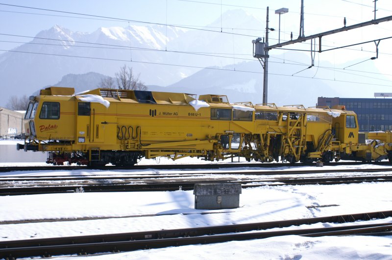 VT Maas 40859581901-7 der Firma J. M�ller Ag aufgenommen am 14.03.2006 in Sargans