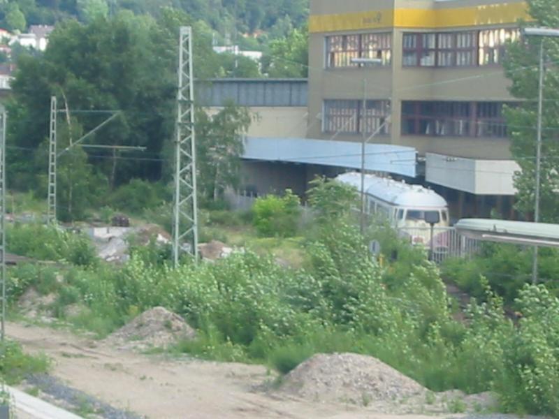 VT08 steht in Heidelberg Hbf, Bild wurde vom Bahnsteig aus gemacht.