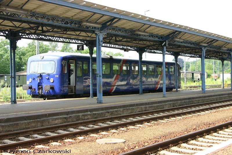 VT42 (HWB Mandaubahn) in Zittau am 29.06.2006