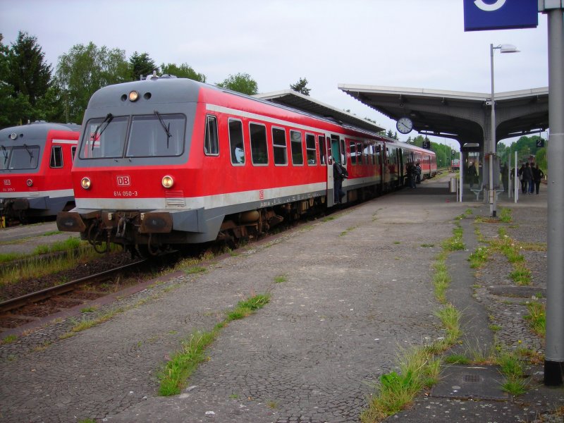 VT614 in Soltau (17.5.08)