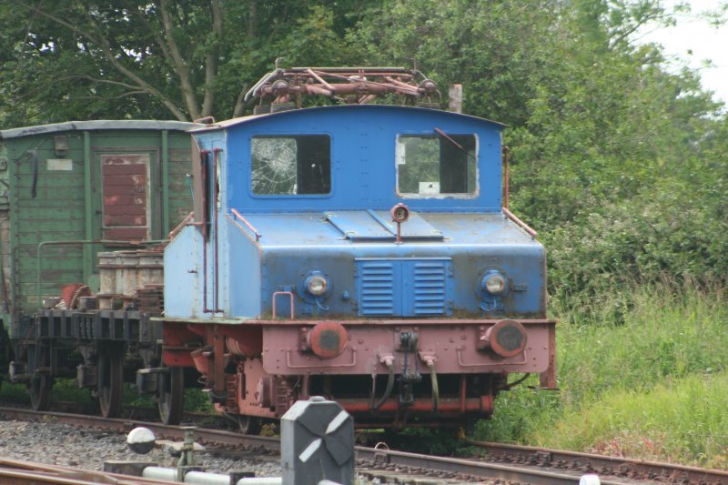 VVM  Papierfabrik Wolff Walsrode Lok4  am 28.6.2008 in Schnberg-Strand.