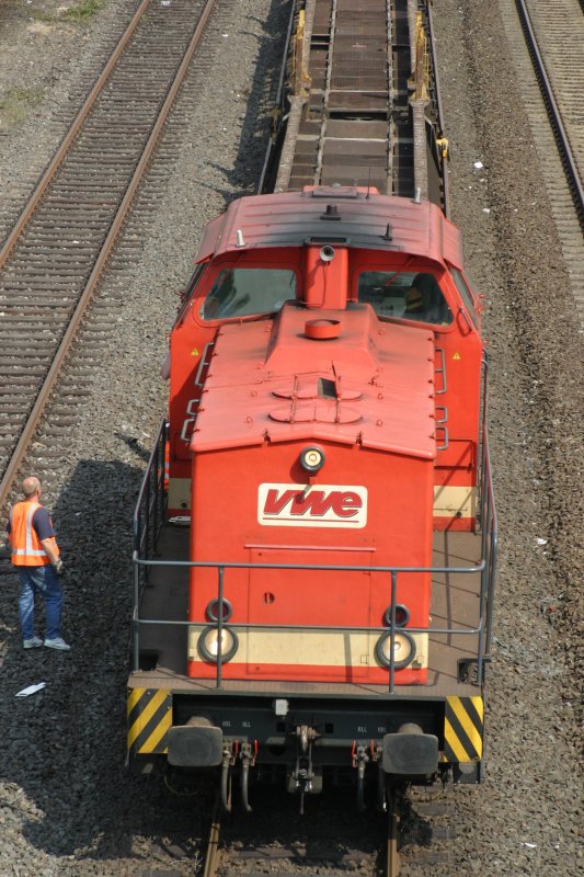 VWE Lok 3 in Duisburg-Entenfang