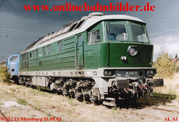 W 232.11 in Merseburg. 