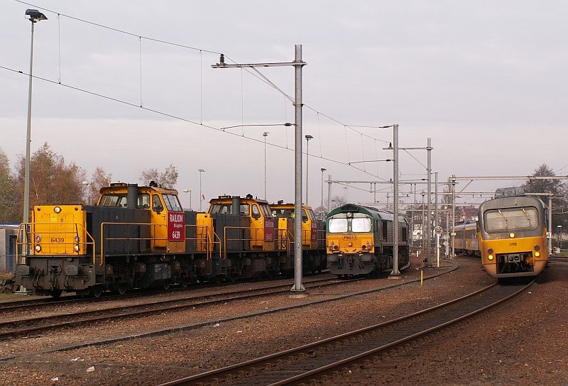 Whrend in Deutschland streikbedingt recht wenig unterwegs war, war es in Venlo richtig voll. Das Foto stammt vom 16.11.2007
