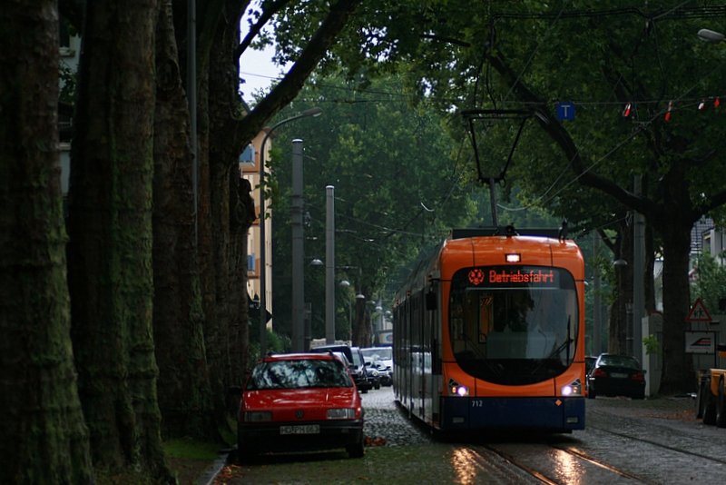 Wagen 712 am 13. September 08 in der Drerstrae