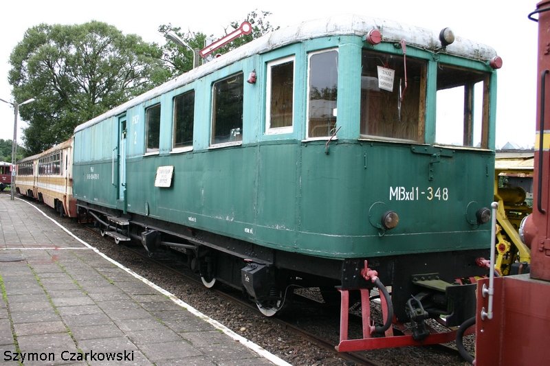 Wagen MBxd1-348, Schmalspurbahnmuseum in Gryfice am 10.09.2006 (Muzeum Kolejnictwa w Warszawie, Stala Wystawa Pomorskich Kolei Waskotorowych w Gryficach)