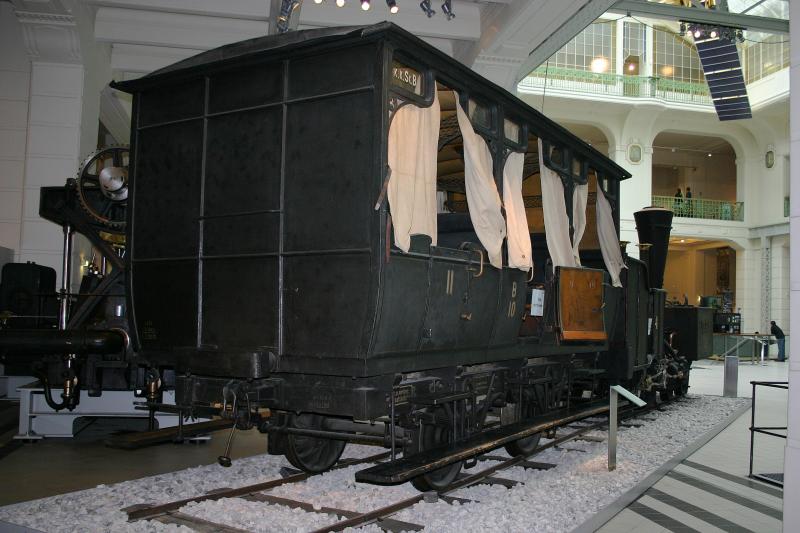 Wagen Nr. 10 am 2.4.2006 im Technischen Museum in Wien. 