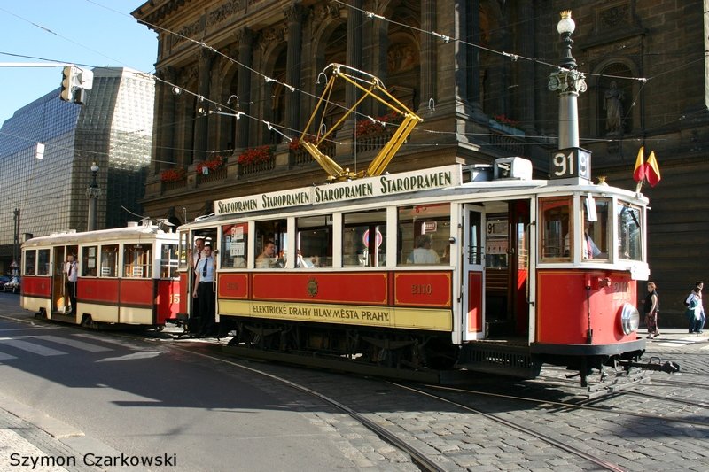 Wahgen 2110 und 23??, Historische Linie 91. Praha, am 23.09.2006