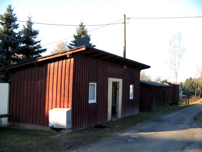 Wartehalle des ehemaligen Bhf Friedebach and er Strecke Mulda-Sayda, 18.02