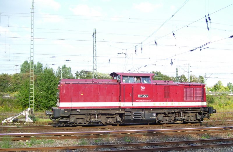 WEG 202 425-5 in Wiesbaden-Ost; 13.09.2007