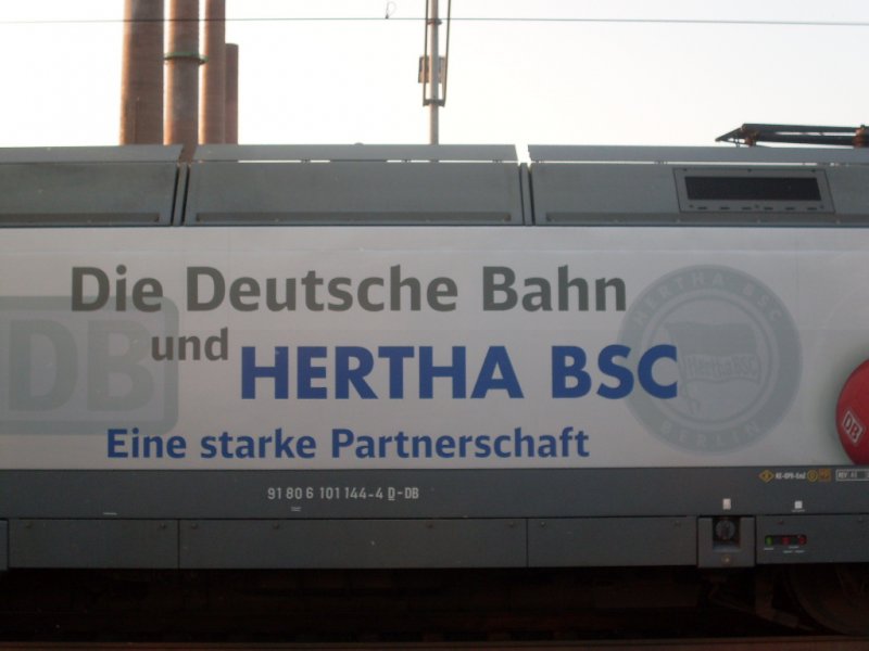 Werbeansicht von 101 144 in Wolfsburg am 01.05.2009
