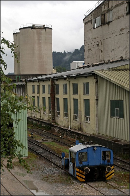 Werkskf auf dem Gelnde des ehemaligen Zementwerkes in Kiefersfelden. (04.08.2009)