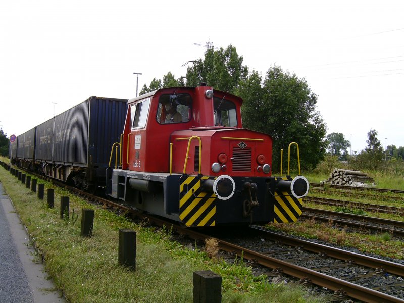 Werkslok Nr. 3 des Getreide Terminals Hamburg. Herssteller Orenstein und Koppel. Aufgenommen am 31.08.2009 im Hafenbahnhof Hohe Schaar in Hamburg - Wilhelmsburg. Lieben Gru an den Tfz. Fhrer der gewartet hat bis die Bilder im Kasten waren. 