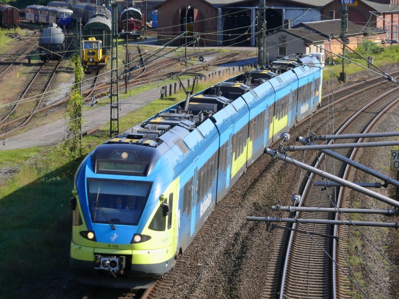 Westfalenbahn bei Lengerich(Westfl.) am 13.9.2008
