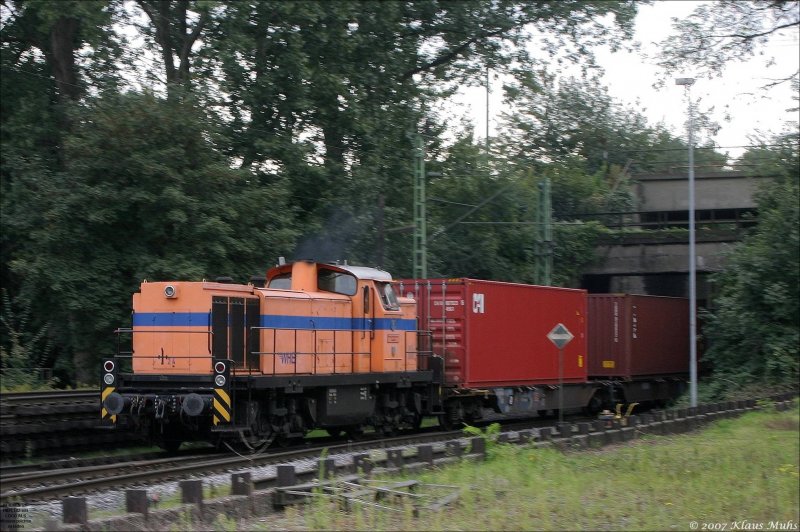 WHE 24 (MaK G1600BB  - Bauj.1978)  in Wanne-Eickel. 21.09.2007
