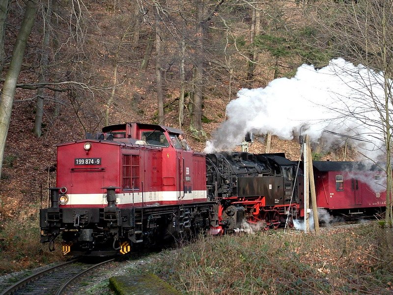 Wie ich bereits erwhnt hab, hatte ich an einem Tag gleich mehrmals das Glck diese Kombination abzulichten. Dies ist meiner Meinung nach das beste aber leider auch das letzte (Zumindest von offener Strecke)!