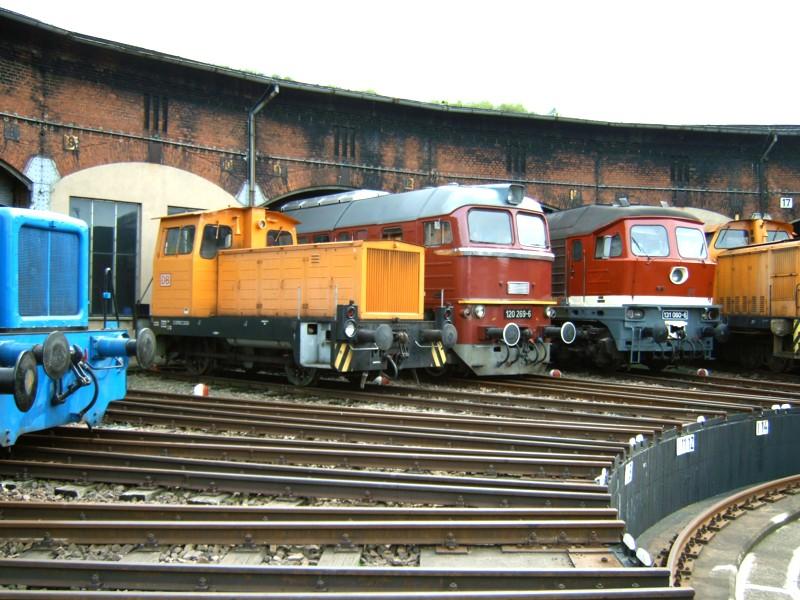 Wie zu DR-Zeiten, wenn nicht der DB-Keks an der Gartenlaube prangen wrde 27.08.05 in C. Hilbersdorf