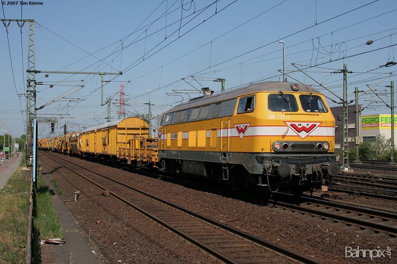 Wiebe 216 122 am 06.05.2007 bei Hamburg Harburg.