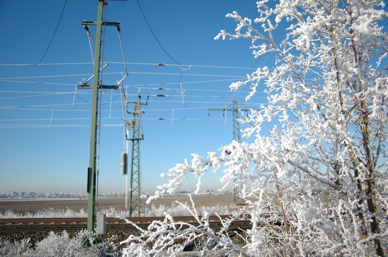 Winter in Feldmoching am km 15,6 (29.12.07)