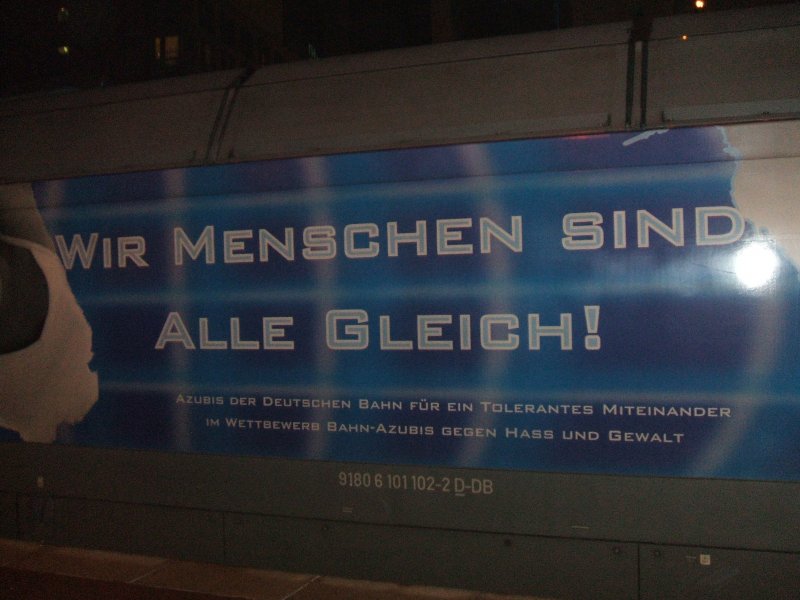  Wir Menschen sind alle gleich ,das Loo der BR 101 102-2.(23.12.2007)