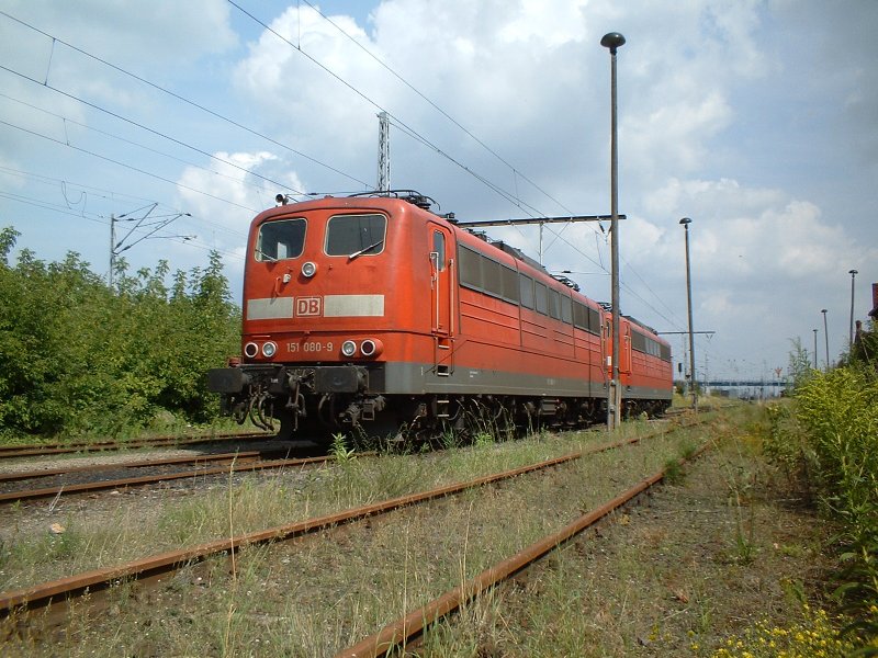 Wustermark Rbf 23.07.2004 (151 080-9)