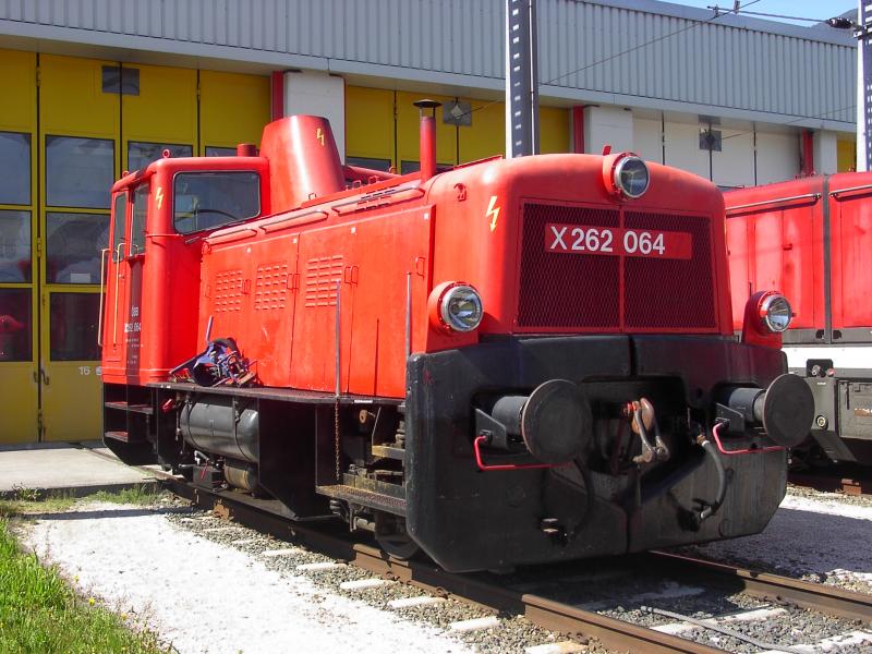 X262 064 vor dem TS-Bludenz