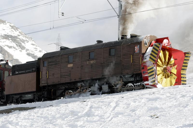 Xrot 9213 Schneeschleuder
21.01.2006 Ospizio Bernina