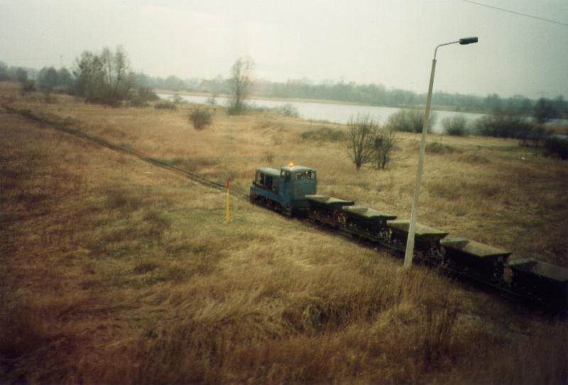Ziegeleibahn Schmalspur bei Zehdenick , mit 30 Loren
