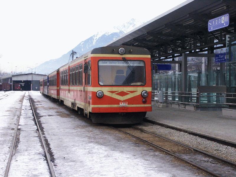 Zillertalbahn sterreich, Januar 2002