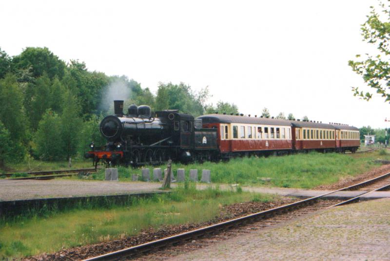 ZLSM E 1090 (ehemalig SJ) im Bhf Simpelveld Mai 1995