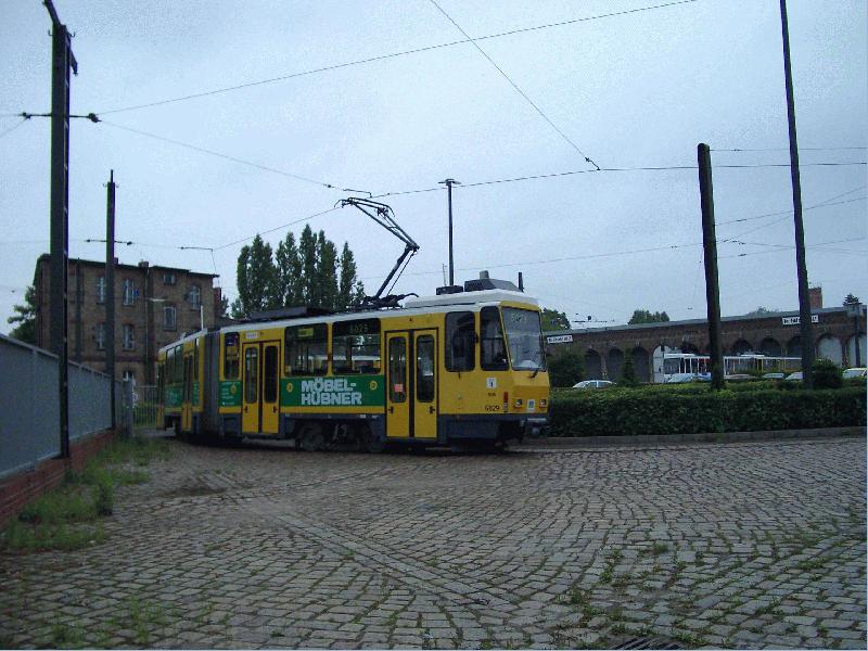 Zug 6029 in der Wendeschleife.