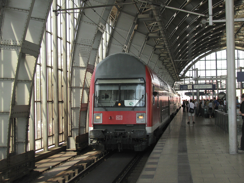 Zusatzzug von Potsdam Hbf nach Berlin Ostbahnhof - Berlin Alexanderplatz, 2.08.2009