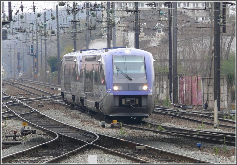 zwei X 73500 in Mulhouse. (08.04.2008)