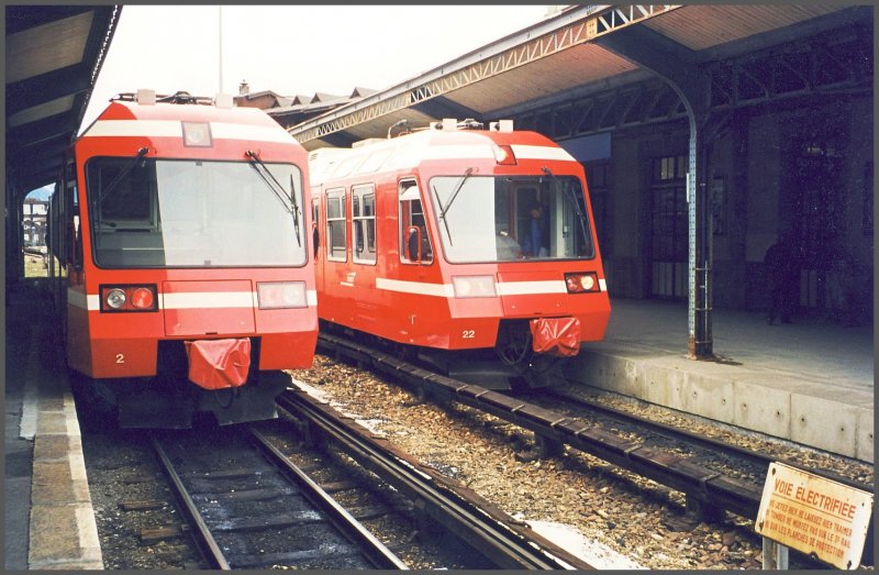 Zwei Z800 treffen sich in Chamonix. (Archiv 05/99)