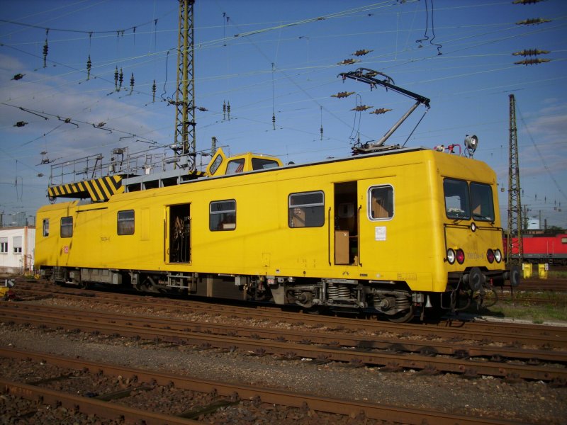 Zwickauer ORT 708 334 - 8 bei Revisionsarbeiten im Leipziger Hauptbahnhof am 07.10.2009